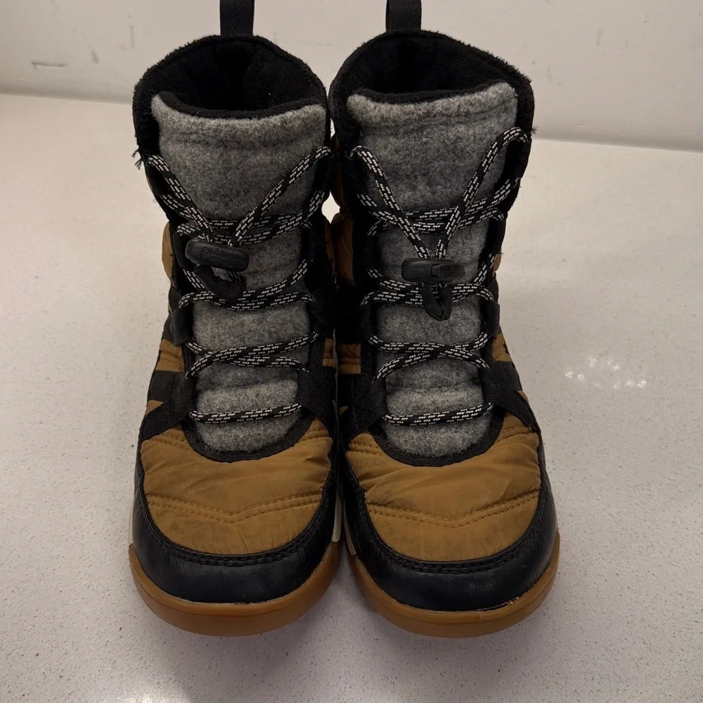 Sorel Kids' Brown, Gray, Black Winter Boots Size 2.5